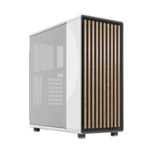 Fractal Design North ATX Mid Tower Charcoal Black - Chalk White / Mesh Panel