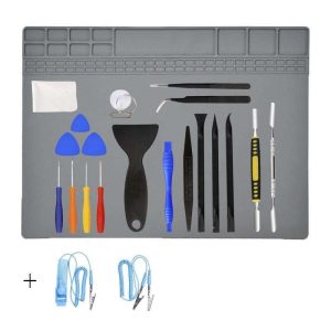 Screwdriver Sets 142-Piece Electronics Precision Screwdriver with 120 Bits Magnetic Repair Tool Kit for iPhone, MacBook, Computer, Laptop, PC, Tablet, PS4, Xbox, Nintendo, Game Console - 23 Pieces,N/A
