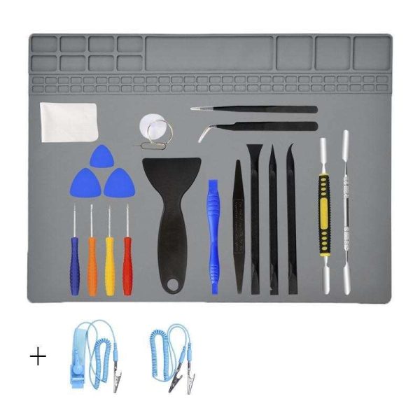 Screwdriver Sets 142-Piece Electronics Precision Screwdriver with 120 Bits Magnetic Repair Tool Kit for iPhone, MacBook, Computer, Laptop, PC, Tablet, PS4, Xbox, Nintendo, Game Console - 23 Pieces,N/A