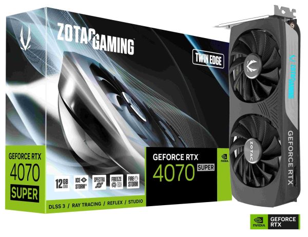 ZOTAC Twin Edge GeForce RTX 4070 SUPER 12GB