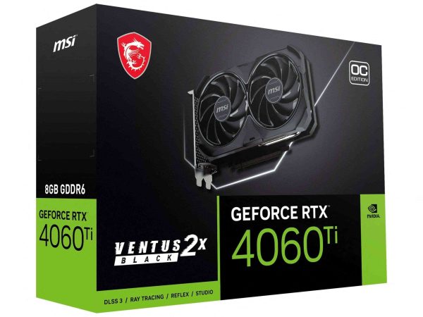 MSI Ventus GeForce RTX 4060 Ti 8GB