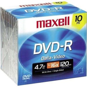 DVD-R Disc - 10 Packs