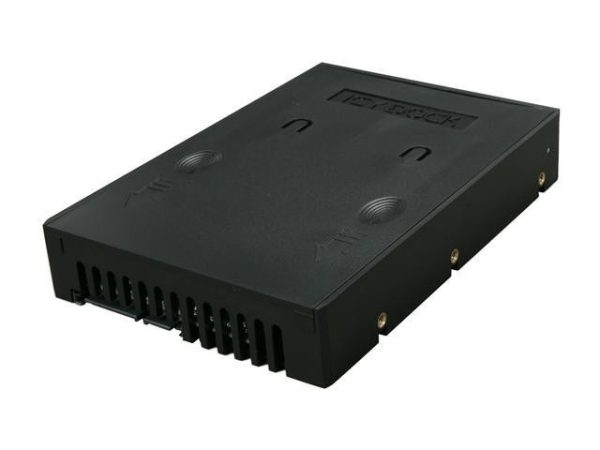 Icy Dock MB882SP-1S-2B | 2.5" to 3.5" SAS / SATA HDD & SSD Converter / Mount / Kit / Adapter | EZConvert - Classic,1 x 3.5in