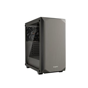 be quiet! Pure Base 500 Black ATX Mid Tower Silent Computer Case - Gray / Tempered Glass Window
