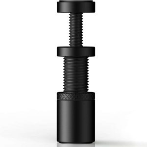Graphics Card GPU Support Bracket, Adjustable Height GPU Sag Stand Bracket with Magnet and Non-Slip Sheet, GPU Holder for Prevent Universal VGA Graphics Card Sag - 2.8-4.7"- L - Black - Black,Mini