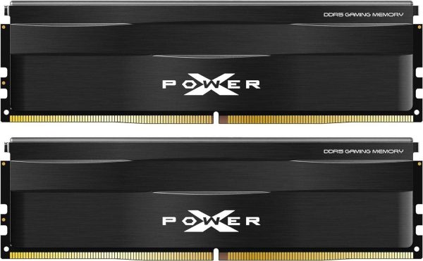 Silicon Power DDR5 32GB (2x16GB) Zenith 6000MHz (PC5-48000) 288-pin CL30 1.35V UDIMM Desktop Memory Module RAM SU032GXLWU60AFDESK Black
