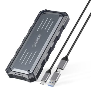 ORICO Mecha Series Portable SSD 2000MB/s 1TB Solid State Drive GB 2-in-1 Data Cable Waterproof
