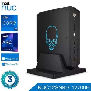 Intel nuc 13 Pro Arena Canyon NUC13ANHi7 Core i7-1360P Latest 13TH Gen Intel Core Processor Intel Iris Xe Graphics Wi-Fi 6E Thunderbolt 4 32G RAM 1T SSD US Power Cord included - Intel Core i7-12700H,16GB RAM / 512GB SSD,NUC 12th NUC12SNKi72