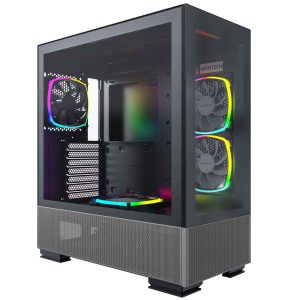 Montech Sky Two GX, E-ATX Mid Tower Chassis White - Sky Two (Black)