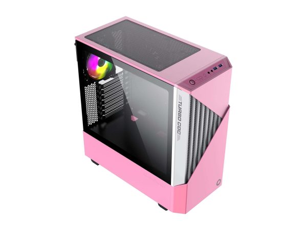 GAMEMAX ATX Mid Tower White / Pink
