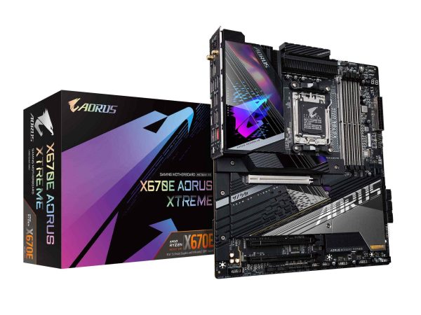 GIGABYTE X670E AORUS MASTER AMD Socket AM5 
 - X670E AORUS XTREME