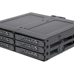 4x 2.5" SSD/HD in 1x 5.25" Bay SATA Hot-Swap Backplane Cage - ToughArmors 6BAY - Lite