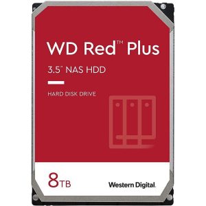 WD Red Plus 6TB 5640 RPM 3.5" - 8TB