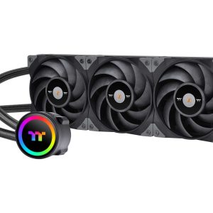 Thermaltake TH ARGB Liquid Cooling System - TOUGHLIQUID Ultra,3 Fan Slots (120 mm),Black