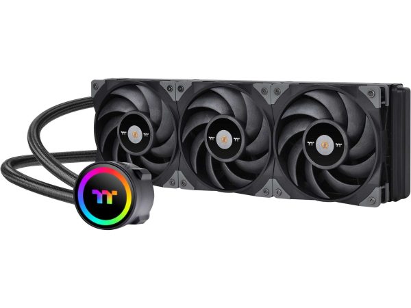 Thermaltake TH ARGB Liquid Cooling System - TOUGHLIQUID Ultra,3 Fan Slots (120 mm),Black