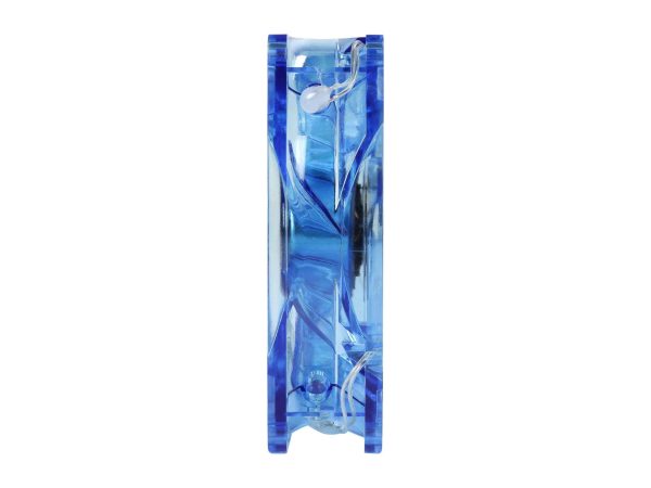 Bgears b-PWM 90 Translucent Blue with Blue LEDs 2 ball Bearing PWM fan with  500 to 4000RPM, 88CFM, 39dba
