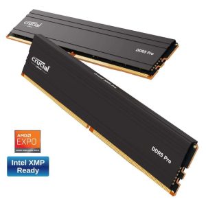 Crucial Pro 64GB (2 x 32GB) DDR5 5600 (PC5 44800)