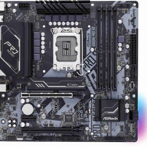 ASRock B660M PRO RS LGA 1700

* Dedicated LGA1700 mounting bracket is required.