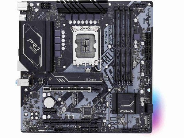 ASRock B660M PRO RS LGA 1700

* Dedicated LGA1700 mounting bracket is required.