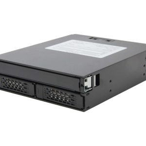 Dual Bay 2.5" SATA Mobile Rack For 3.5" Device Bay - ToughArmors 2BAY+ODD,2-Bay (2.5in SATA)
