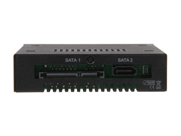 Dual Bay 2.5" SATA Mobile Rack For 3.5" Device Bay