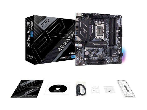 ASRock B660M PRO RS LGA 1700

* Dedicated LGA1700 mounting bracket is required.