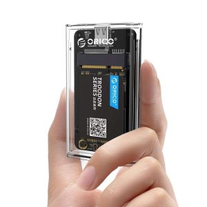 ORICO 2.5'' Hard Drive Enclosure Type-C USB 3.1 Gen2 to SATA 6Gbps Computer External HDD Enclosure for 7 9.5mm HDD SSD Support UASP Compatible WD Seagate Toshiba Samsung Hitachi PS5-2139C3-G2 - SATA,mSATA,1 Bay