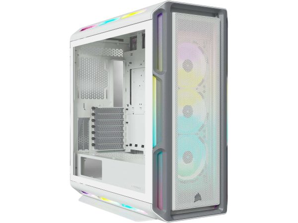 Corsair iCUE 5000T RGB ATX Mid Tower Black - White