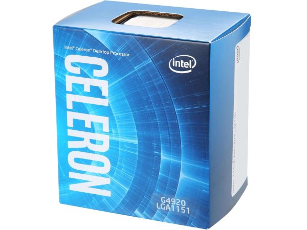 Intel Celeron G3930 Dual-Core 2.9 GHz - Celeron G4920,No Stock Cooler