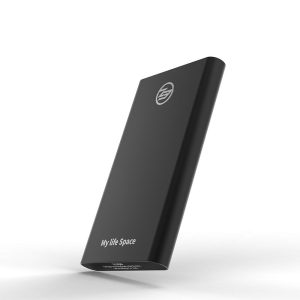 KingSpec External SSD 480GB Internal Solid State Drive Portable SSD Hard Drive Type-C to USB 3.1 - 240GB,Black