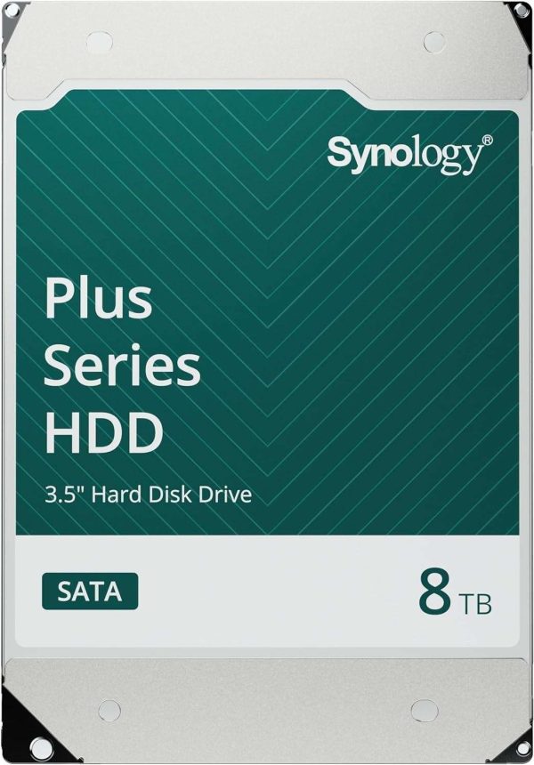 Synology HAT3300-4T 4TB Plus Series SATA HDD 3.5" Internal Hard Drive - 8TB