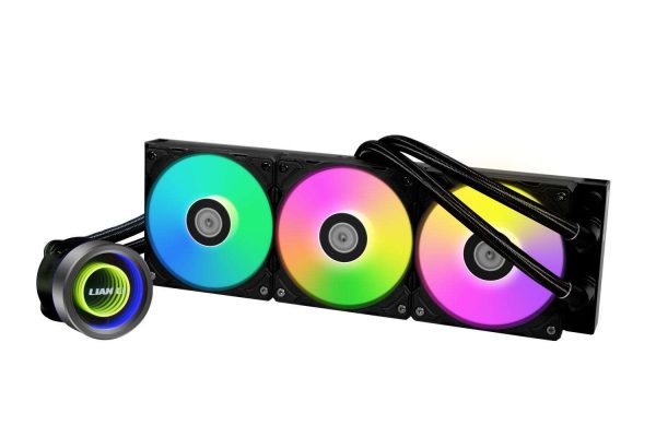 LIAN LI Galahad II Trinity SL-INF 360 Liquid Cooling System - 3 Fan Slots (120 mm),Black,TRINITY