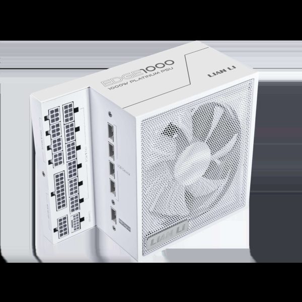 LIAN LI Edge series 850 W Full Modular 80 PLUS GOLD Certified - 1000W (White)