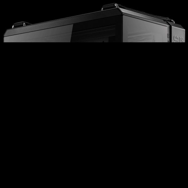 ASUS TUF Gaming GT502 Black ATX Mid-Tower Computer Case with Front Panel RGB Button, USB 3.2 Type-C and 2x USB 3.0 Ports, 2- way Graphic Card Mounting Orientation Compatible, 360mm and 280mm Radiator