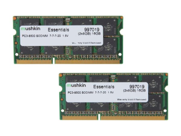 Laptop Memory - 16GB (2 x 8GB),DDR3 1066 (PC3 8500),7