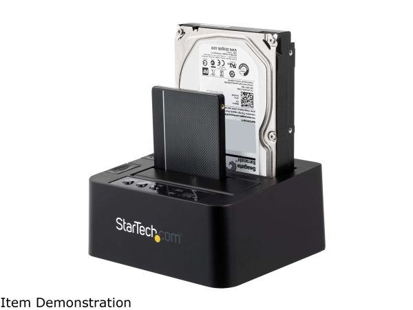 StarTech.com USB 3.1 (10Gbps) Standalone Duplicator Dock for 2.5" & 3.5" SATA SSD / HDD Drives - with Fast-Speed Duplication up to 28GB/min