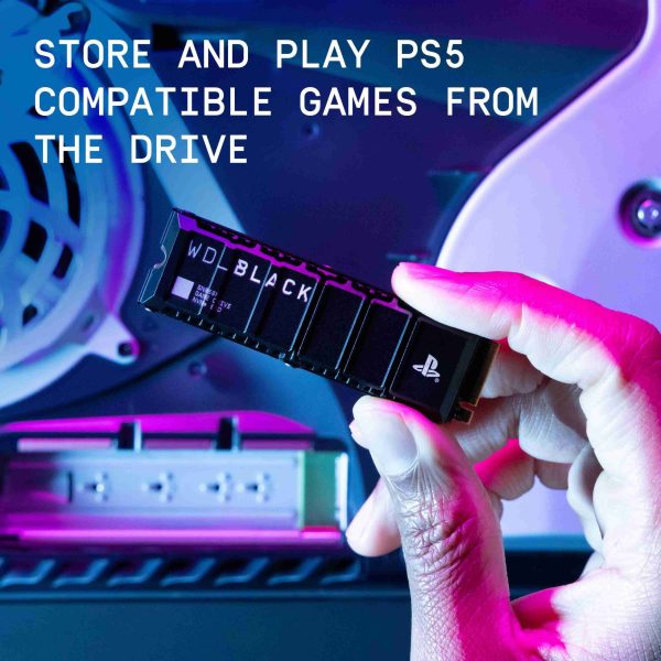 Western Digital WD_BLACK™ SN850P 2TB NVMe™ SSD for PS5™ consoles M.2 2280 PCI-Express 4.0 x4 Internal Solid State Drive (SSD) WDBBYV0020BNC-WRSN