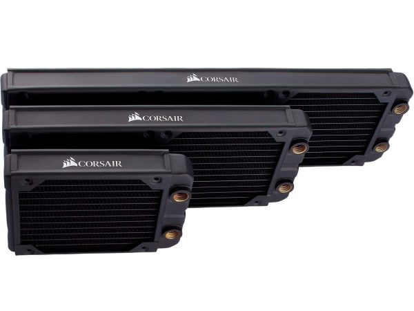 Corsair Hydro X Series XR7 480mm Water Cooling Radiator - Black,XR5 360mm