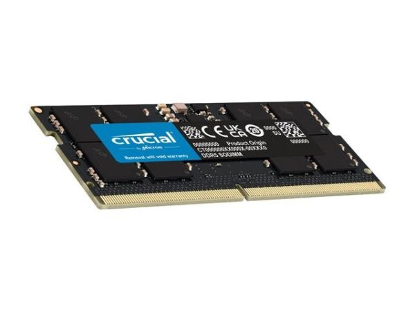Crucial 32GB (2 x 16GB) 262-Pin DDR5 SO-DIMM DDR5 5600 Laptop Memory Model CT2K16G56C46S5