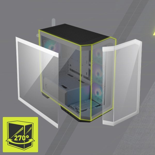 MSI Micro ATX Tower White