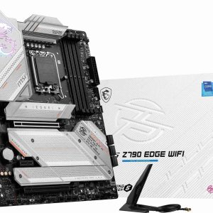 MSI MAG Z790 TOMAHAWK MAX WIFI LGA 1700(14th,13th,12th Gen) DDR5 ATX 8x SATA 6G  4x M.2  Wi-Fi 7  Bluetooth 2.5Gbps LAN Motherboard - MPG Z790 EDGE WIFI