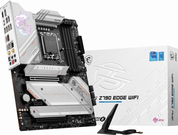 MSI MAG Z790 TOMAHAWK MAX WIFI LGA 1700(14th,13th,12th Gen) DDR5 ATX 8x SATA 6G  4x M.2  Wi-Fi 7  Bluetooth 2.5Gbps LAN Motherboard - MPG Z790 EDGE WIFI