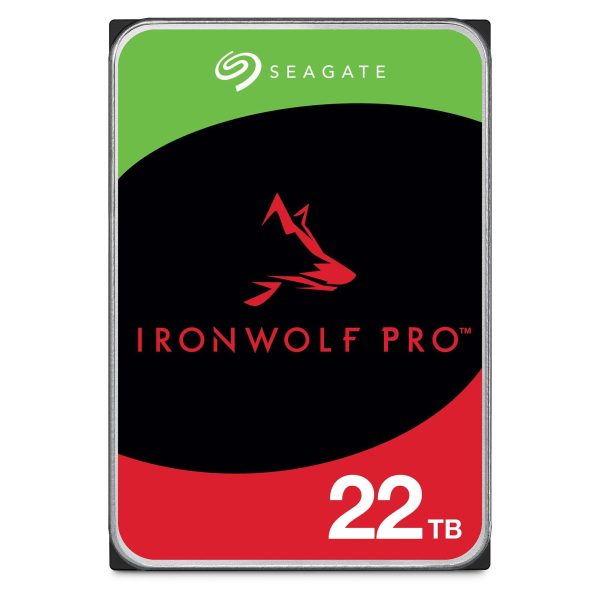 Seagate IronWolf Pro 16TB 7200 RPM 3.5" - 22TB