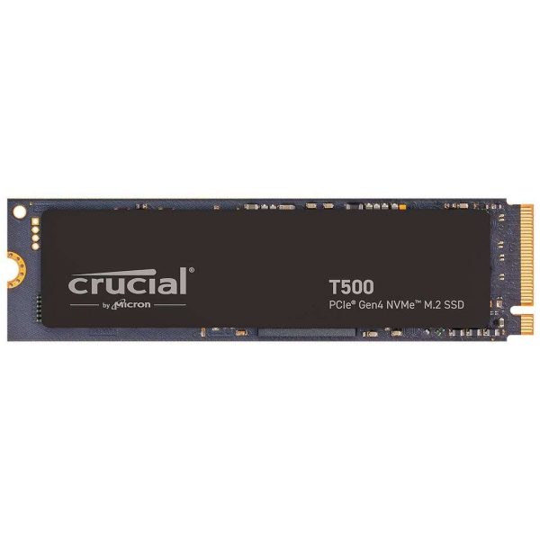 Crucial T500 1TB Gen4 NVMe M.2 Internal Gaming SSD, Up to 7300MB/s, laptop & desktop Compatible  - CT1000T500SSD8