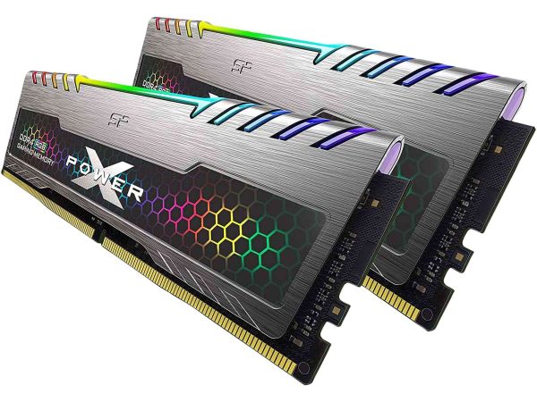 Silicon Power DDR5 32GB (2x16GB) Zenith 6000MHz (PC5-48000) 288-pin CL30 1.35V UDIMM Desktop Memory Module RAM SU032GXLWU60AFDESK Black - 32GB (2 x 16GB),288-Pin DDR4 SDRAM,DDR4 3200 (PC4 25600),16,Silver,RGB