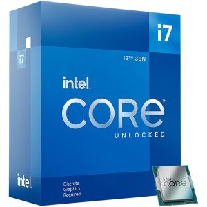 Intel Core i7-12700KF 12-Core (8P+4E) P-core Base Frequency: 3.6 GHz
E-core Base Frequency: 2.7 GHz