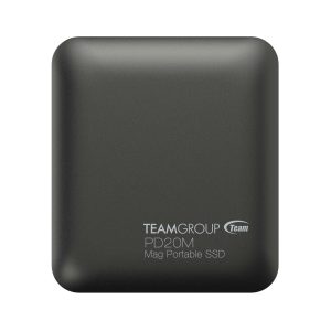 Team Group PD20M 1TB Mag Portable SSD USB 3.2 Gen 2x2 Type-C Compatible with iPhone 15/15 Plus/15 Pro/15 Pro Max, Speed up to 2000MB/s (TPSEG2001T0C108)