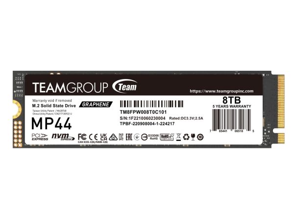 Team Group MP44 M.2 2280 4TB - 8TB