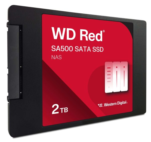 WD Red® SA500 NAS SATA SSD, 2TB, 2.5" WDS200T2R0A