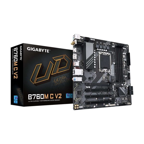 GIGABYTE B760M D3H Support for the 14th, 13th, and 12th Generation Intel Core, Pentium Gold and Celeron Processors - B760M C V2
